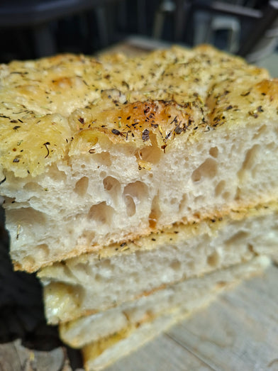 Focaccia natuur