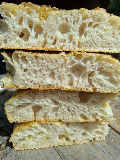 Focaccia natuur